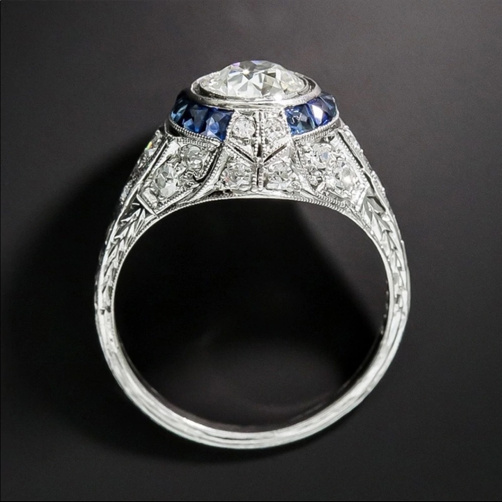 Stunning Art Deco Statement Ring - Picture 6 of 11